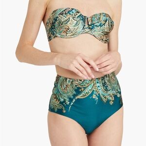 Zimmermann Brighton High Waisted Bikini Bottom